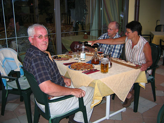 Heerlijk buiten op het terras van het Feldthurner Hof