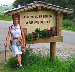 Wel bij het bordje maar iets te vroeg voor een afscheid