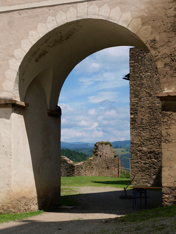 Leuk plaatje vanuit Schloss Straßburg