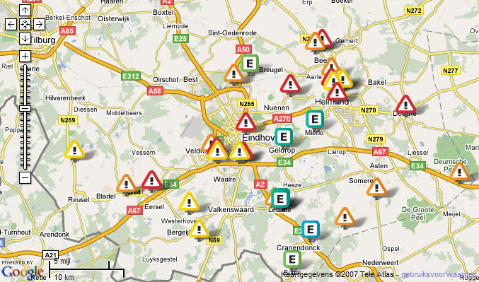 Een ander probleem dat mij bezig houdt, zijn de wegwerkzaamheden waarmee we wellicht geconfronteerd zullen worden, m.n. op de A2 rond Eindhoven.