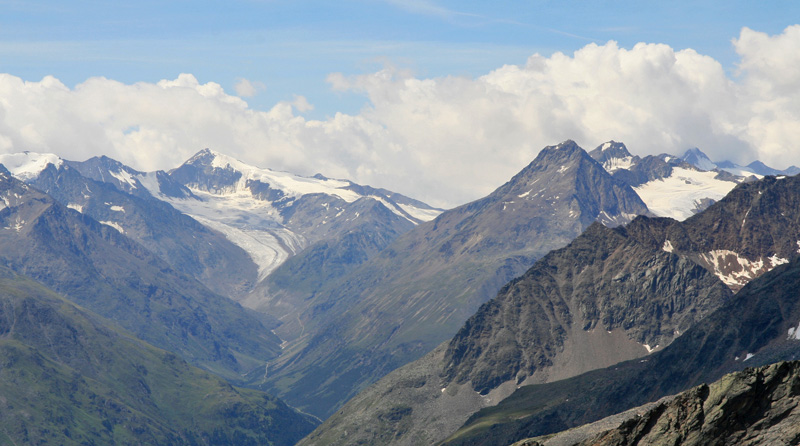 Ötztal richting de Timmelsjoch